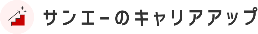 サンエーのキャリアアップ